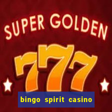 bingo spirit casino no deposit bonus codes