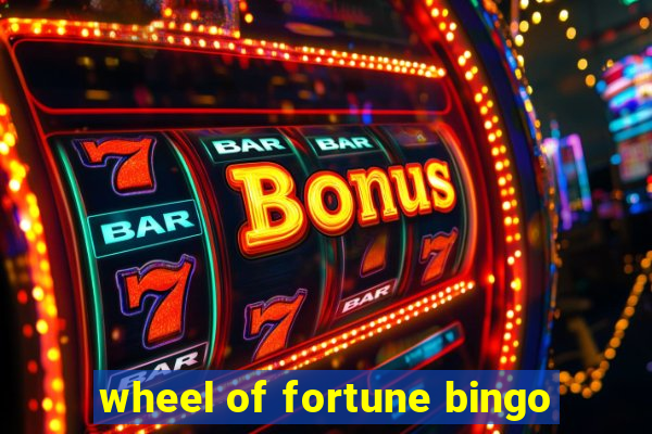 wheel of fortune bingo