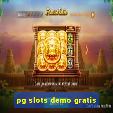 pg slots demo gratis