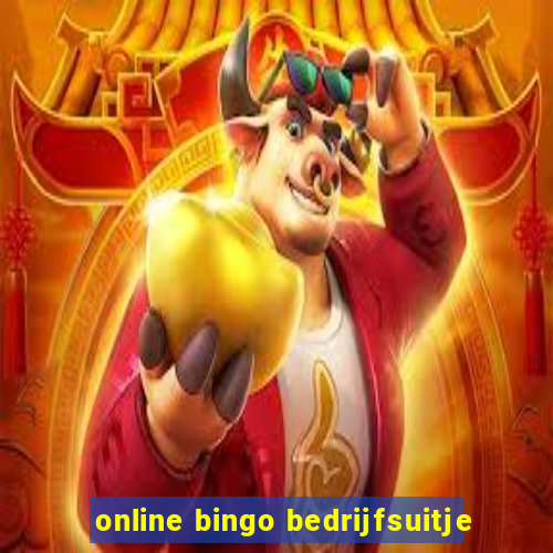 online bingo bedrijfsuitje