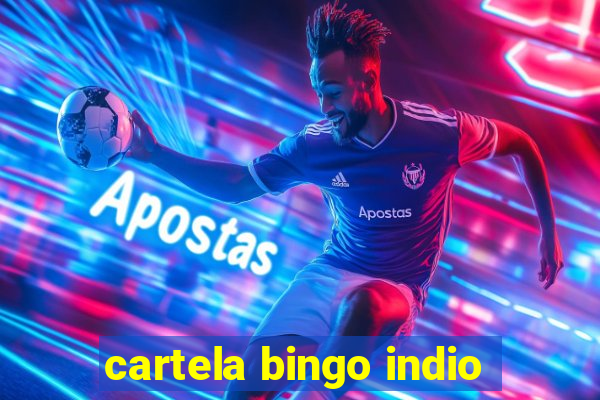 cartela bingo indio