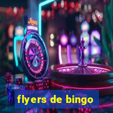 flyers de bingo